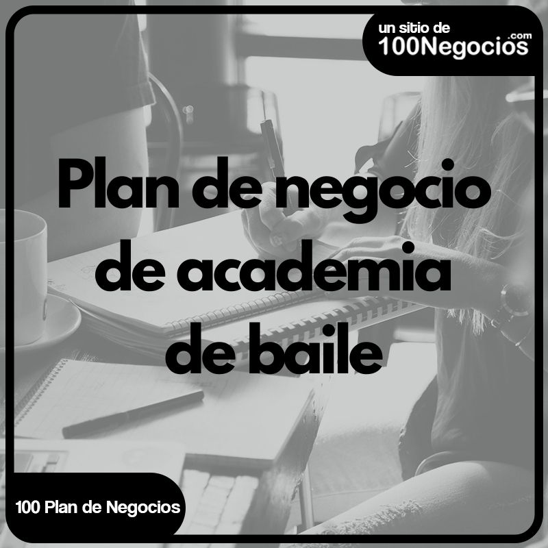 Plan de negocio de academia de baile