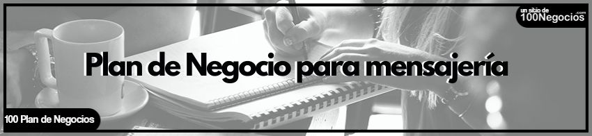 plan de negocios de mensajería y paquetería