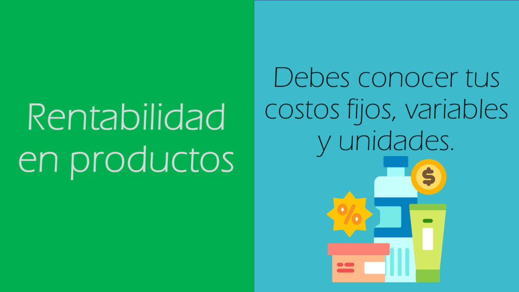 rentabilidad en productos